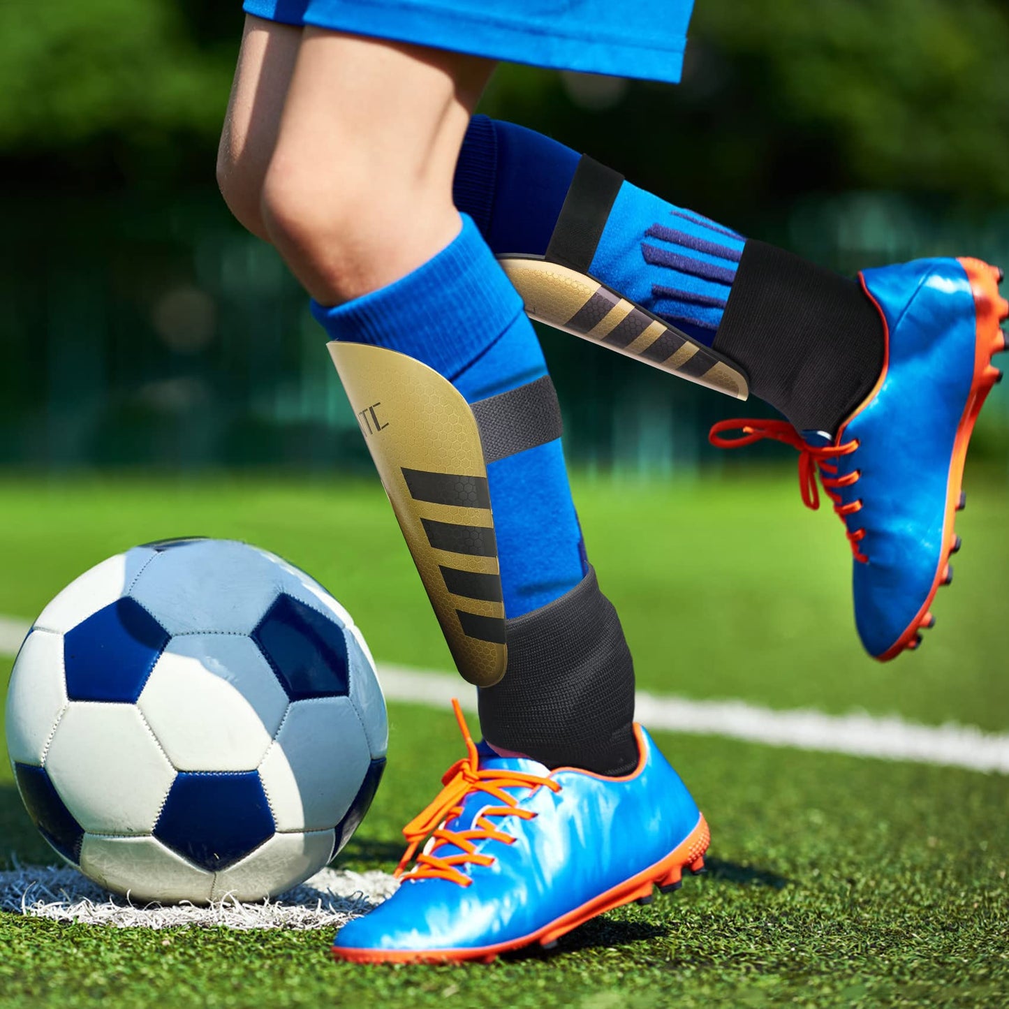 Uantc Soccer Shin Guards for Kids/Youth/Adults