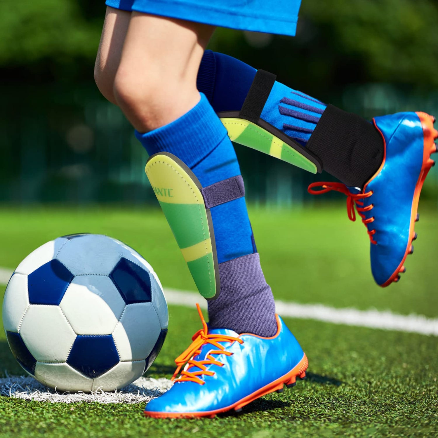 Uantc Soccer Shin Guards for Kids/Youth/Adults