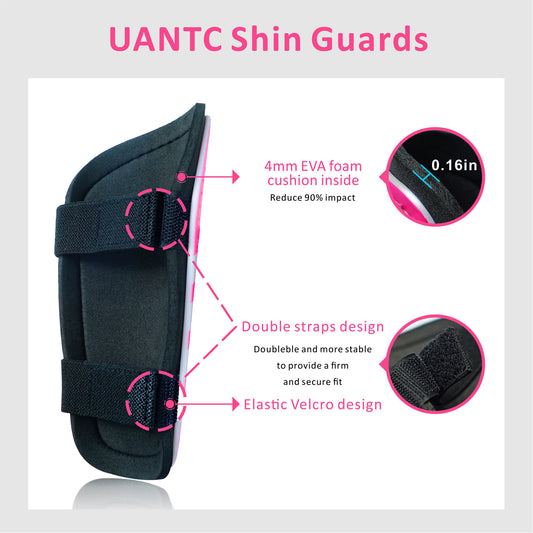 Uantc Soccer Shin Guards for Kids/Youth/Adults