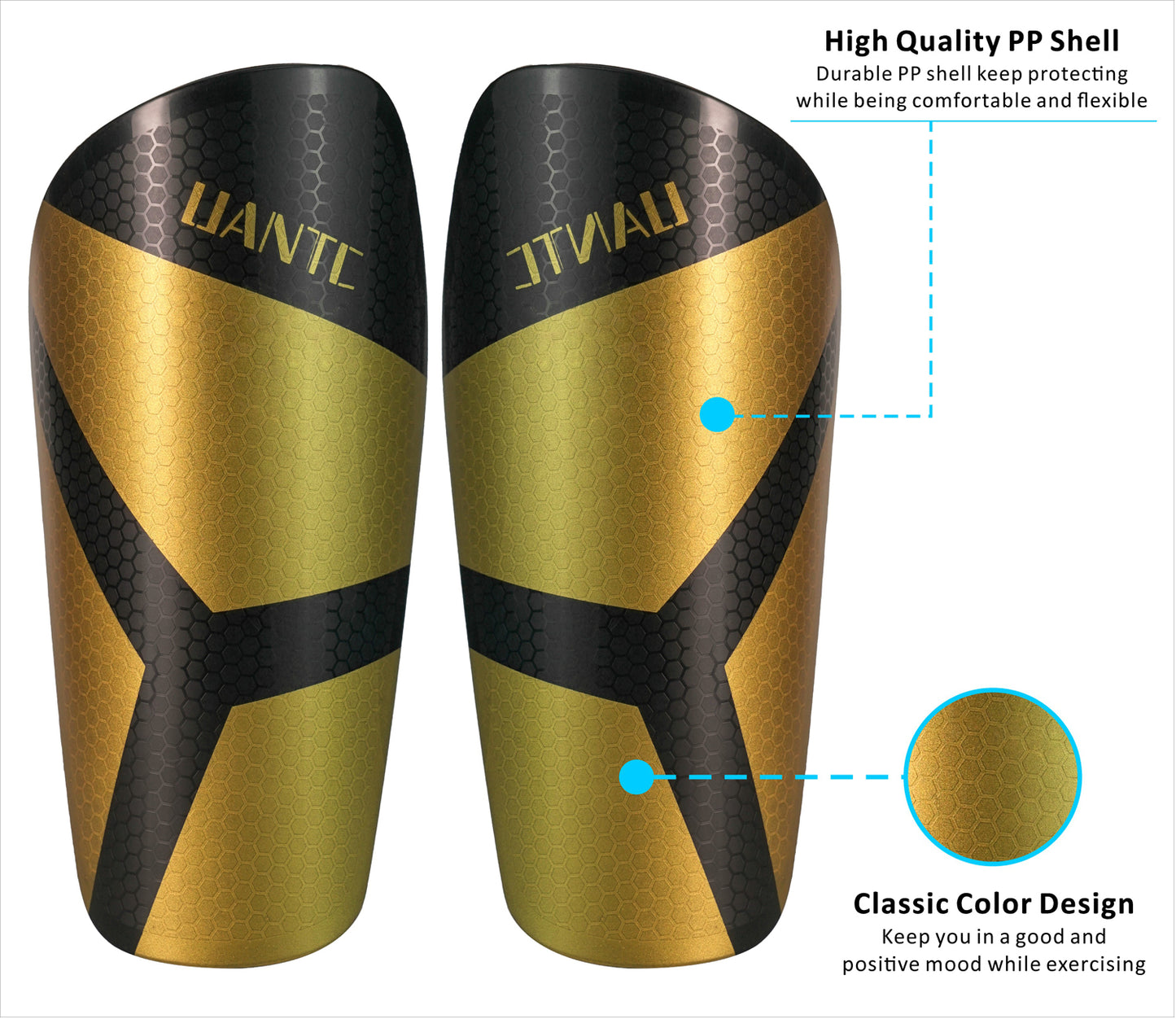 Uantc Soccer Shin Guards for Kids/Youth/Adults