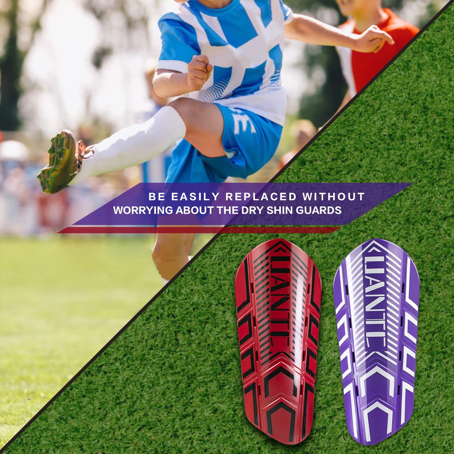 Uantc Soccer Shin Guards for Toddlers/Kids/Youth/Adults