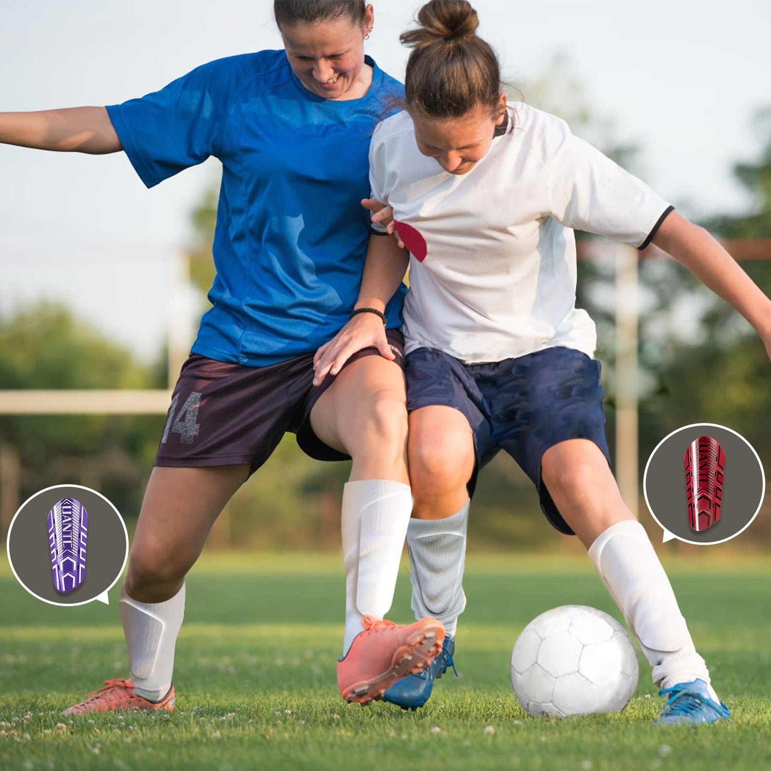 Uantc Soccer Shin Guards for Toddlers/Kids/Youth/Adults